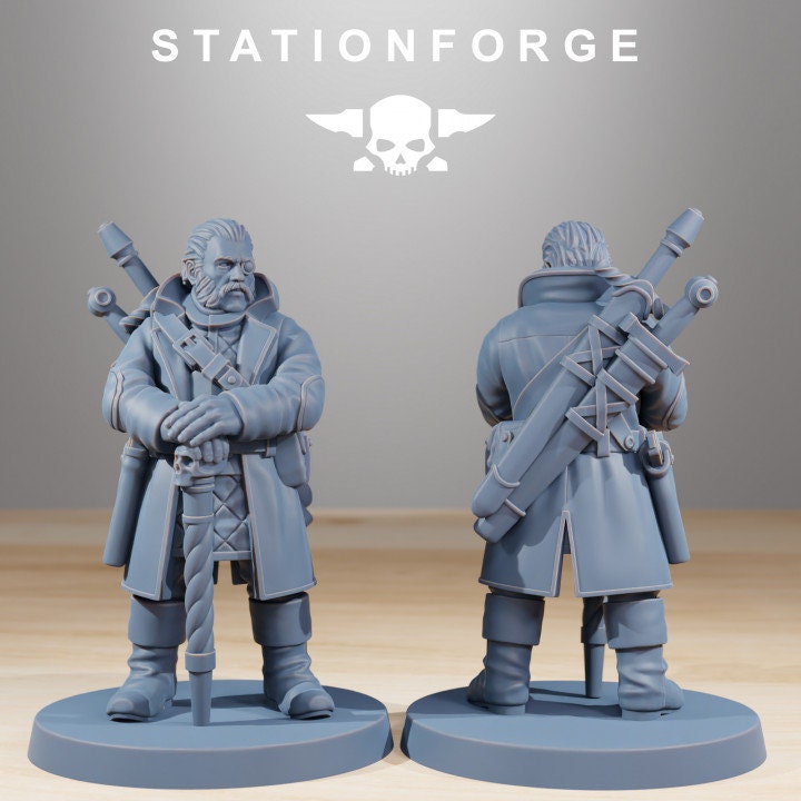 National Guard Gerald Price 32mm sci-fi fantasy miniature for tabletop games grimdark RPGs dnd wargaming miniature dungeons and dragons
