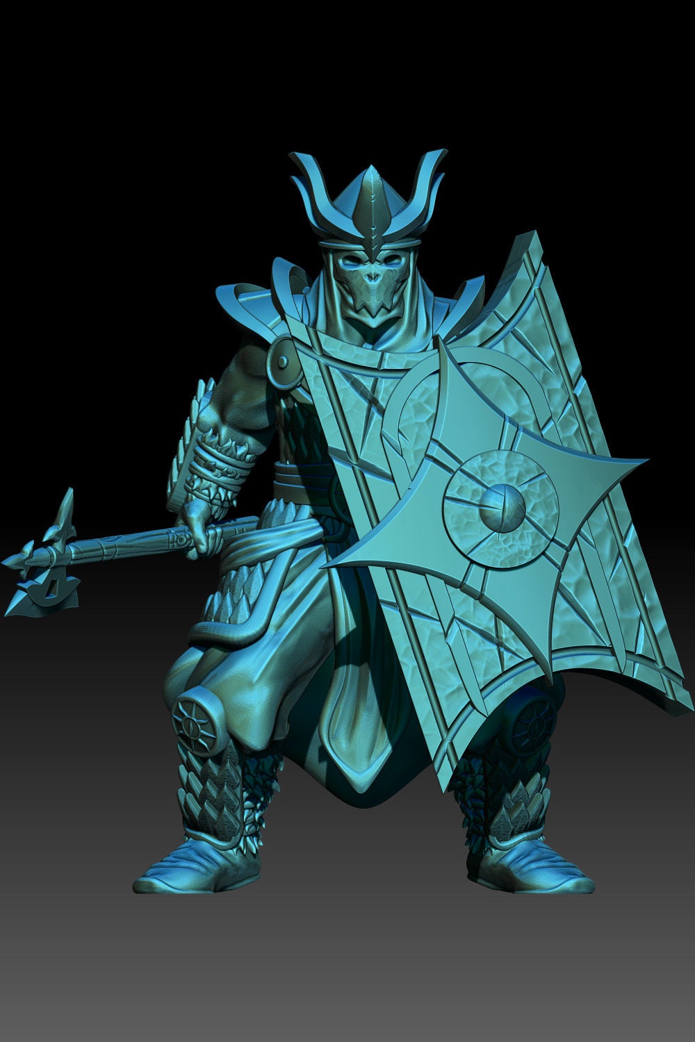 Golden Horde royal guards warriors 28mm miniatures dnd fantasy miniatures dungeons and dragons miniatures  wargaming miniatures tabletop