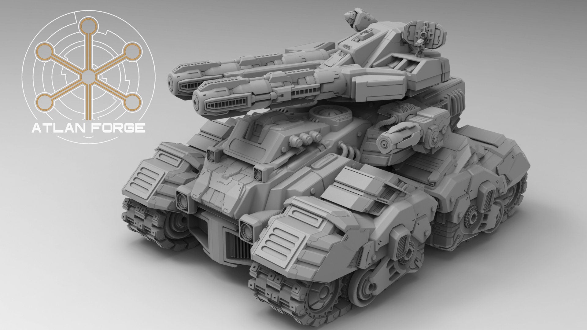 Smilodon Battle Tank 32mm sci-fi fantasy miniature for tabletop games grimdark RPGs dnd wargaming miniature dungeons and dragons