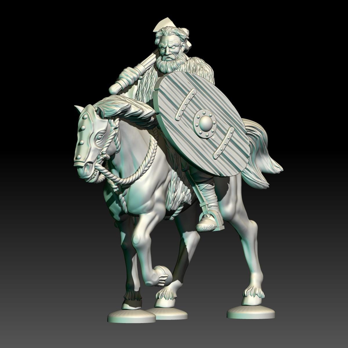 Hillmen Raiders Mounted 28mm miniatures dnd mini wargaming miniatures dungeon and dragons miniatures for painting fantasy miniatures gift