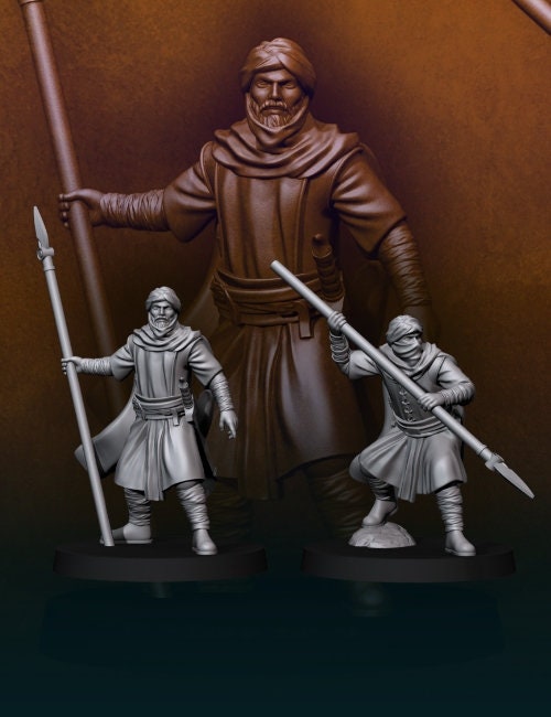 Snake warrior spearmen 28mm miniatures dnd minis fantasy miniatures dungeons and dragons miniatures  wargaming miniatures tabletop wargames