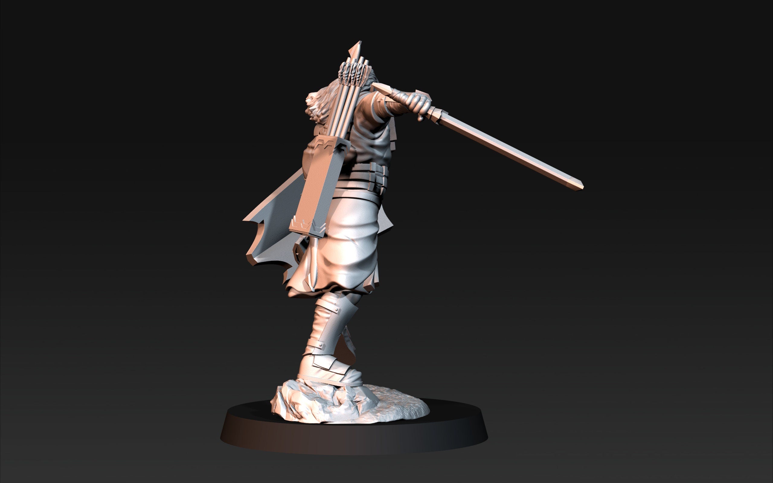 Blood handed captain  28mm miniatures dnd gift fantasy miniatures dungeons and dragons wargaming miniatures tabletop wargames