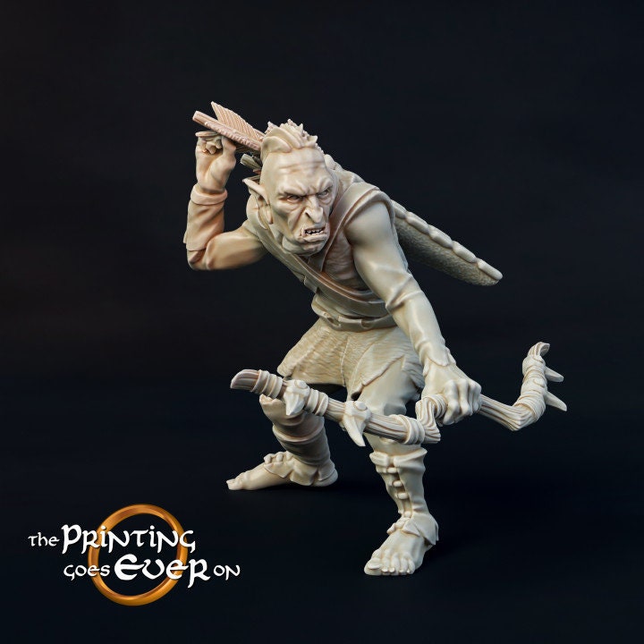 Orc Warband with Troll 28mm miniatures dnd fantasy miniatures dungeons and dragons minis wargaming miniatures tabletop wargames miniature