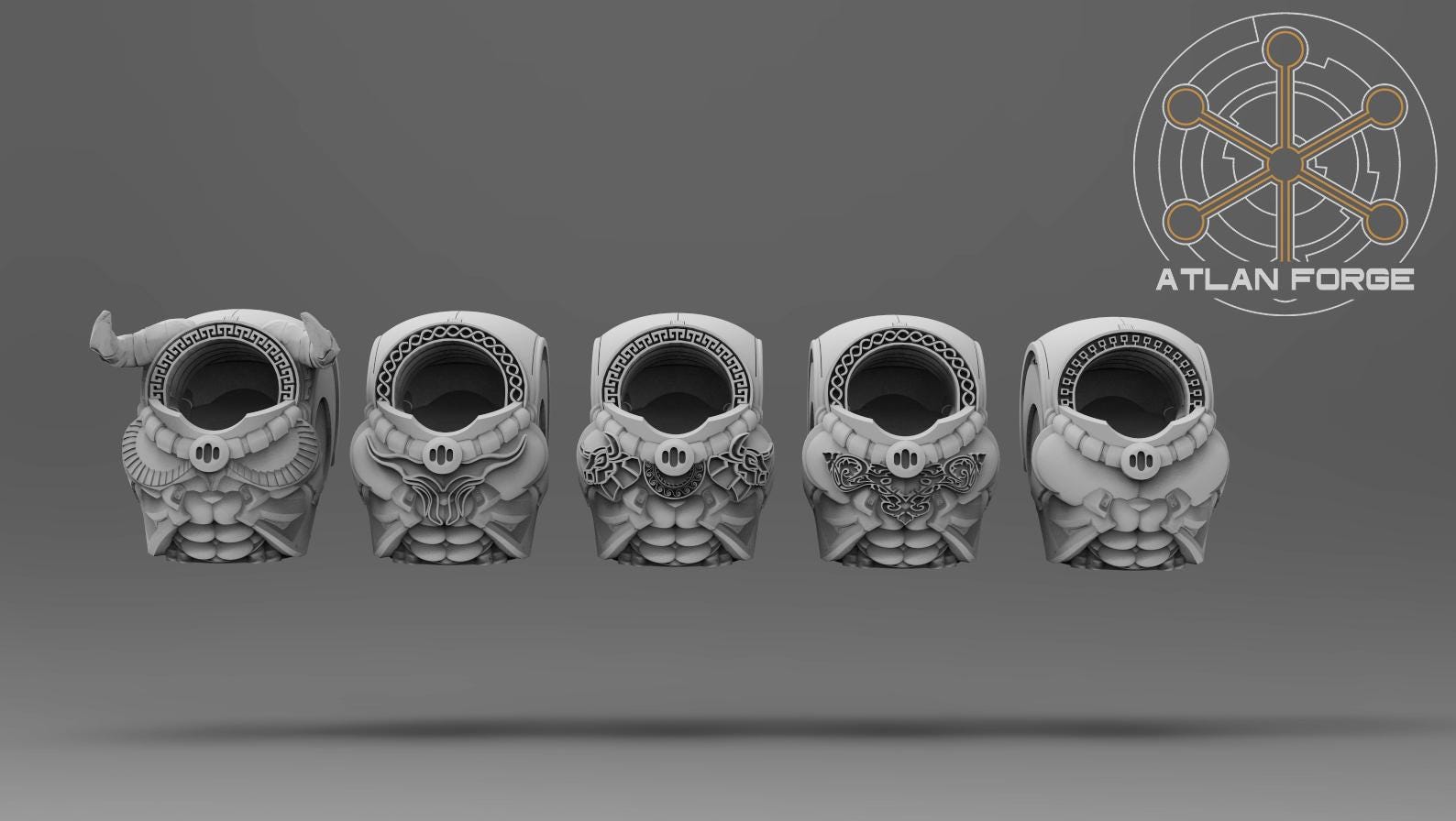 Minoan Myrmidons 32mm sci-fi fantasy for tabletop games grimdark RPGs dnd wargaming miniature dungeons and dragons