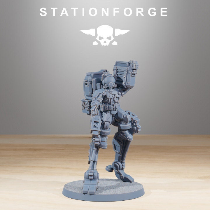 Scavenger Wayfarer Part 1 28mm sci-fi fantasy miniature for tabletop games grimdark RPGs dnd wargaming miniature dungeons and dragons