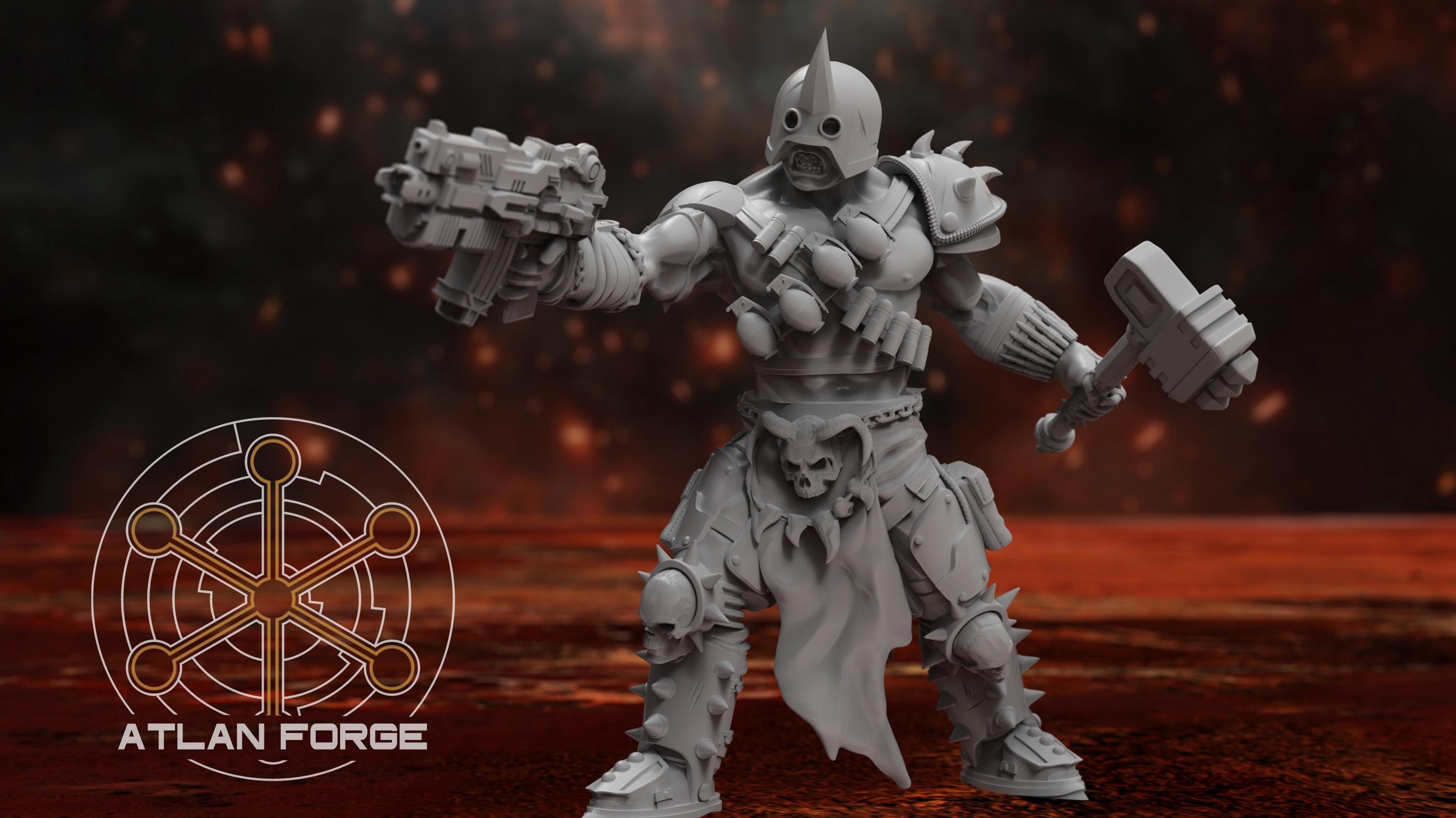 Hades Cultists 32mm wargame fantasy miniature dnd wargaming miniature dungeons and dragons painting gift RPG tabletop minis