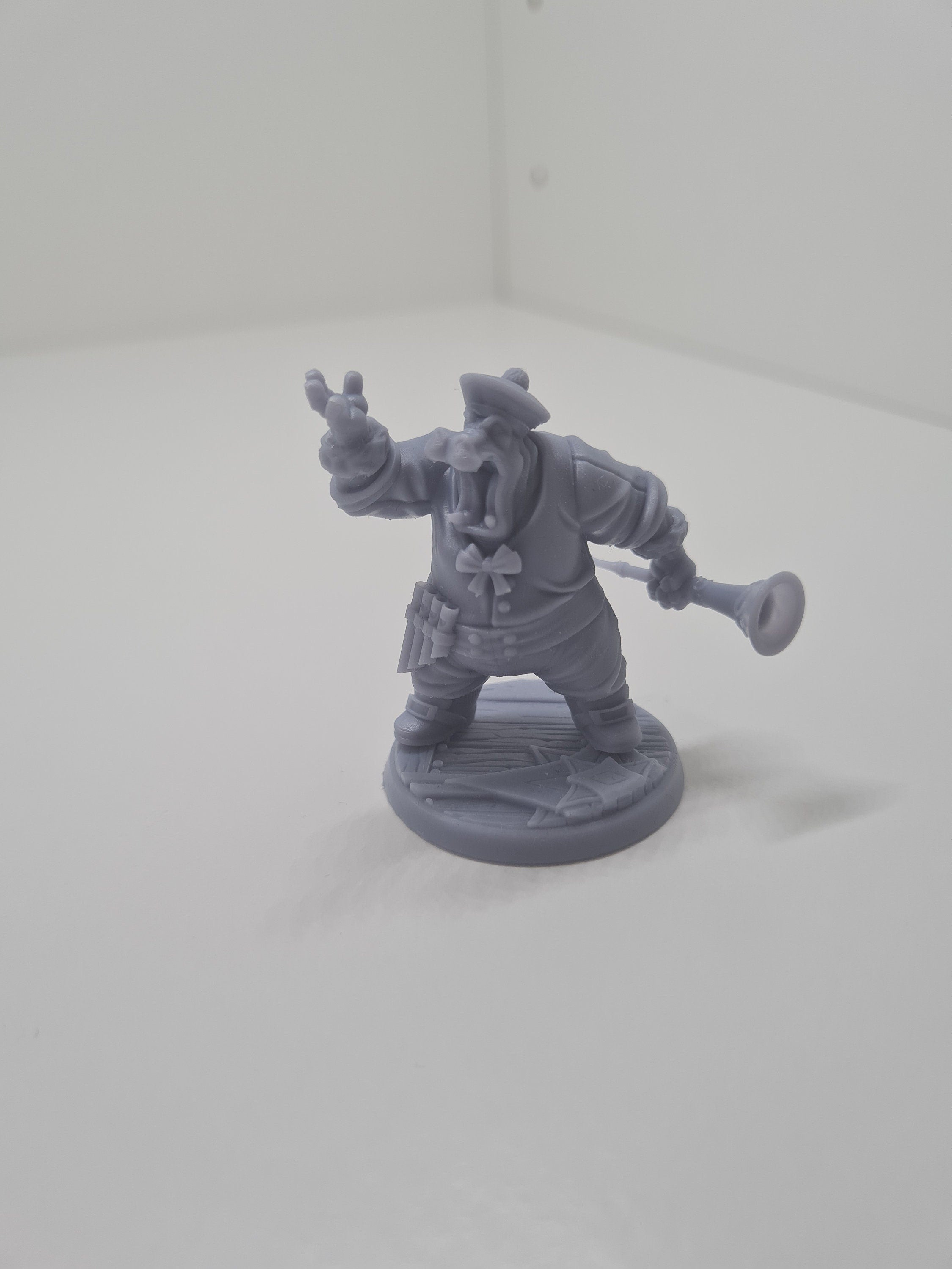 Hippo Sonneteer Bards Tabletop RPG Wargames Fantasy D&D AOS 32mm scale Miniature