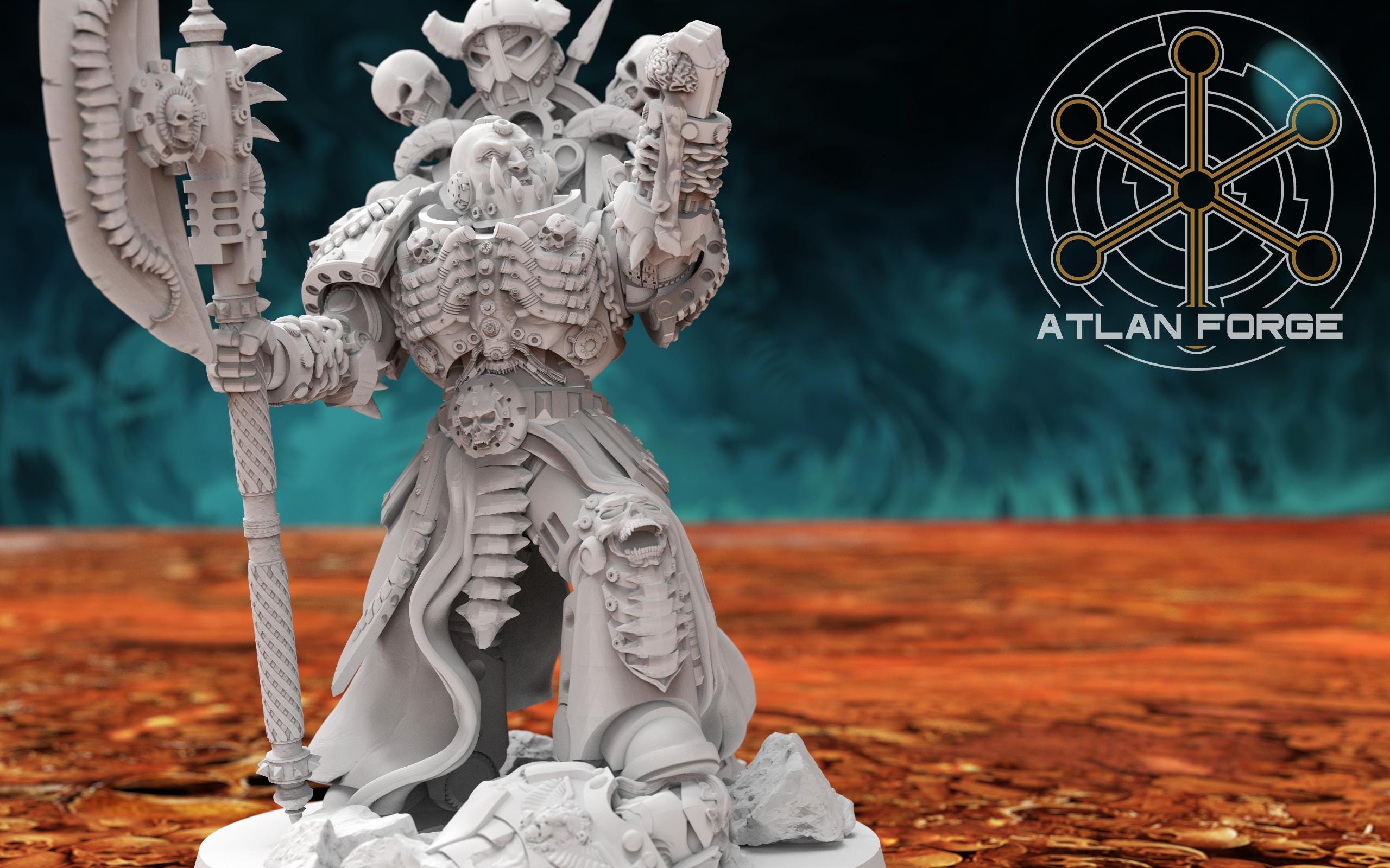 Lord of Hades 32mm wargame fantasy miniature dnd wargaming miniature dungeons and dragons painting gift RPG tabletop minis