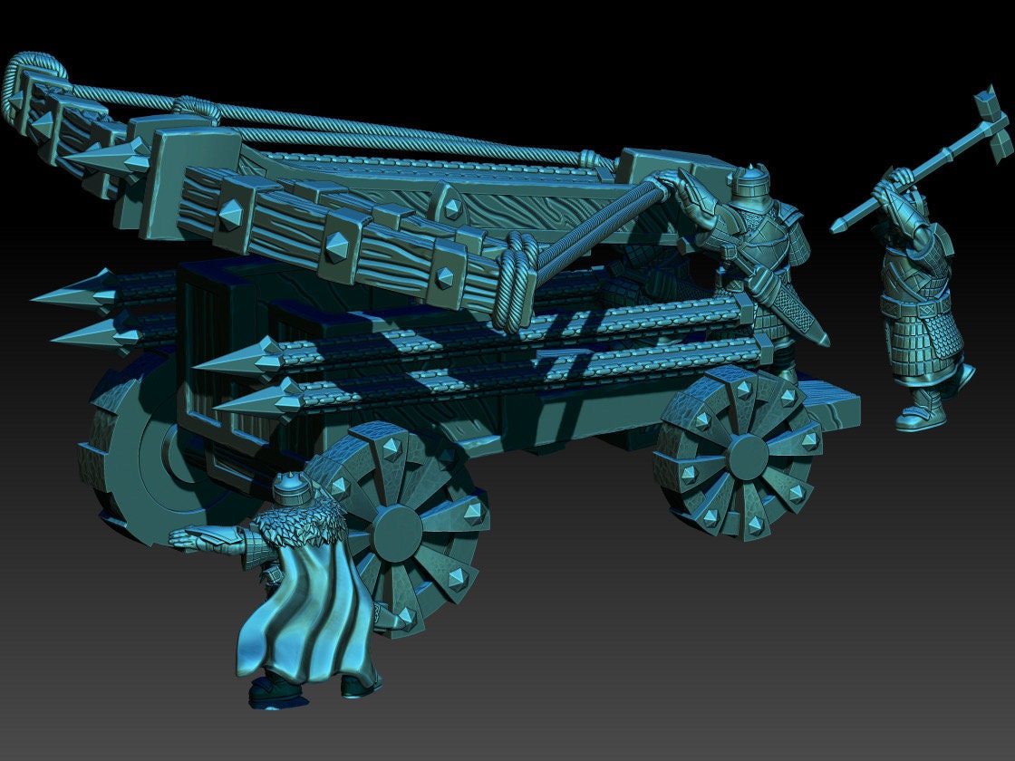 Stonehand Impaller Balista 28mm miniatures fantasy dungeons and dragons miniature wargaming miniatures tabletop dnd dwarf army miniatures