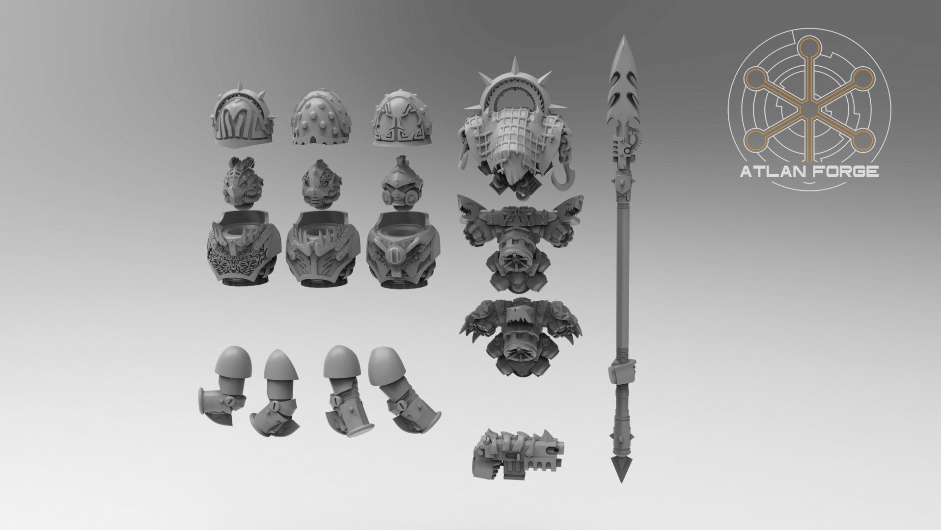 Wai Toa Shark Riders 32mm sci-fi fantasy miniature for tabletop games grimdark RPGs dnd wargaming miniature dungeons and dragons painting