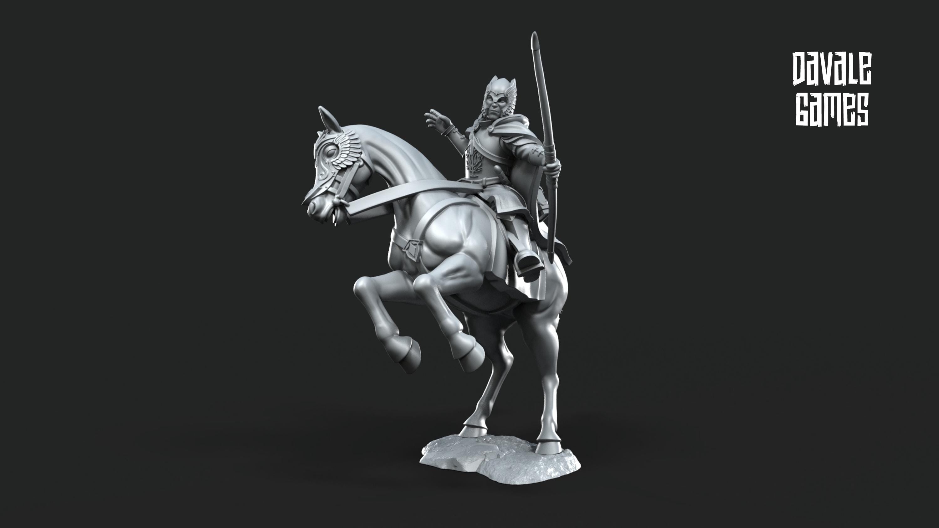 Grey Castle Court Guards Mounted
