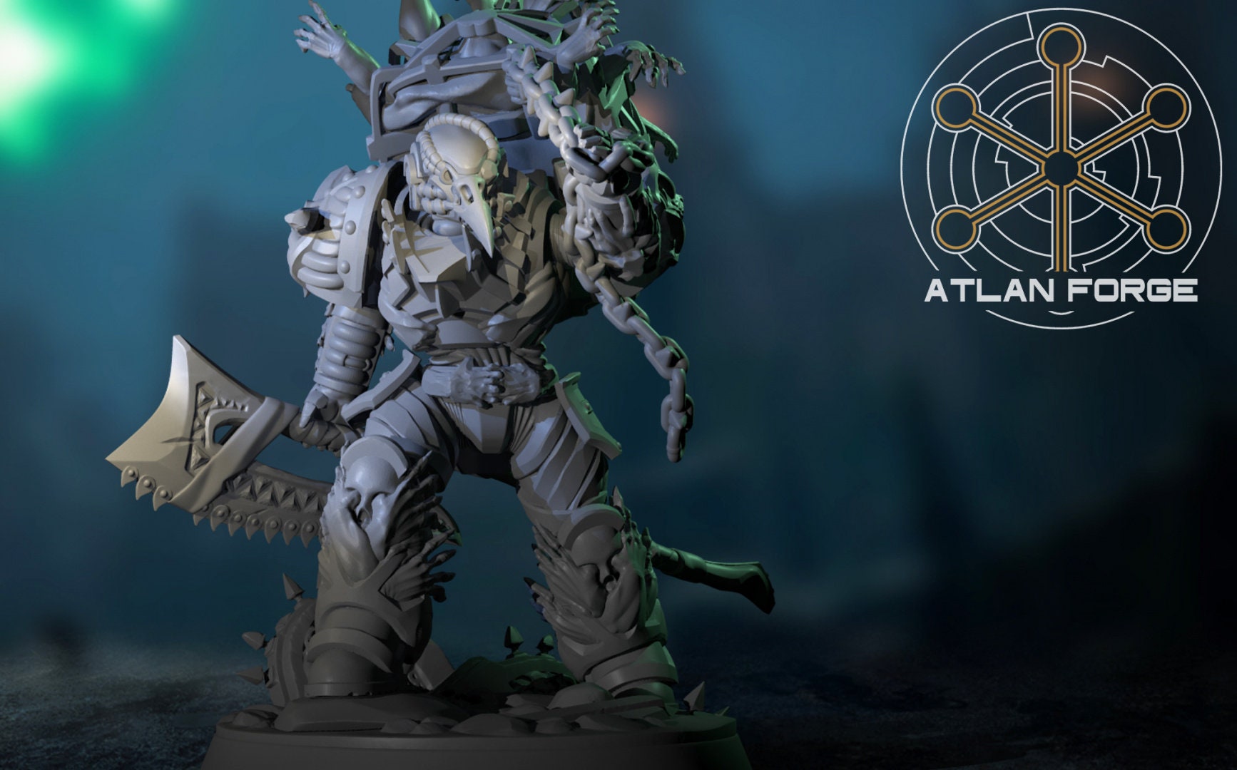 Manus Mortis Amputator 32mm wargame fantasy miniature dnd wargaming miniature dungeons and dragons painting gift RPG tabletop minis