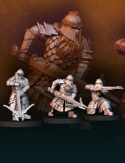 Silver Goat Dwarf box set bundle 28mm dnd miniature dungeon and dragons fantasy wargaming miniature tabletop wargame fantasy miniature