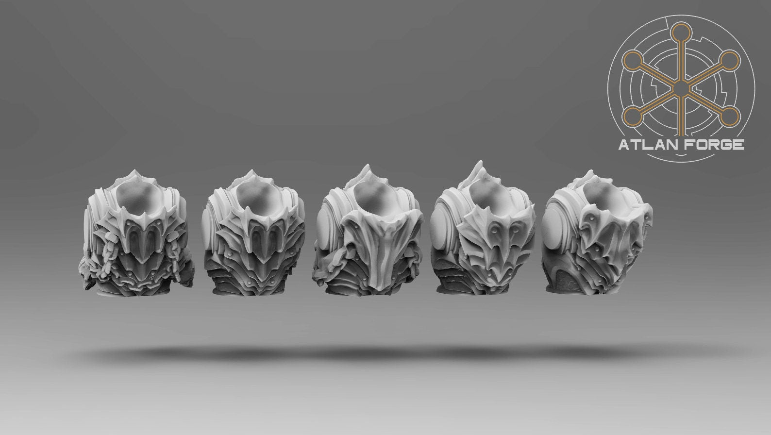 Demons of hades 32mm sci-fi fantasy miniature for tabletop games grimdark RPGs wargaming miniature dungeons and dragons painting