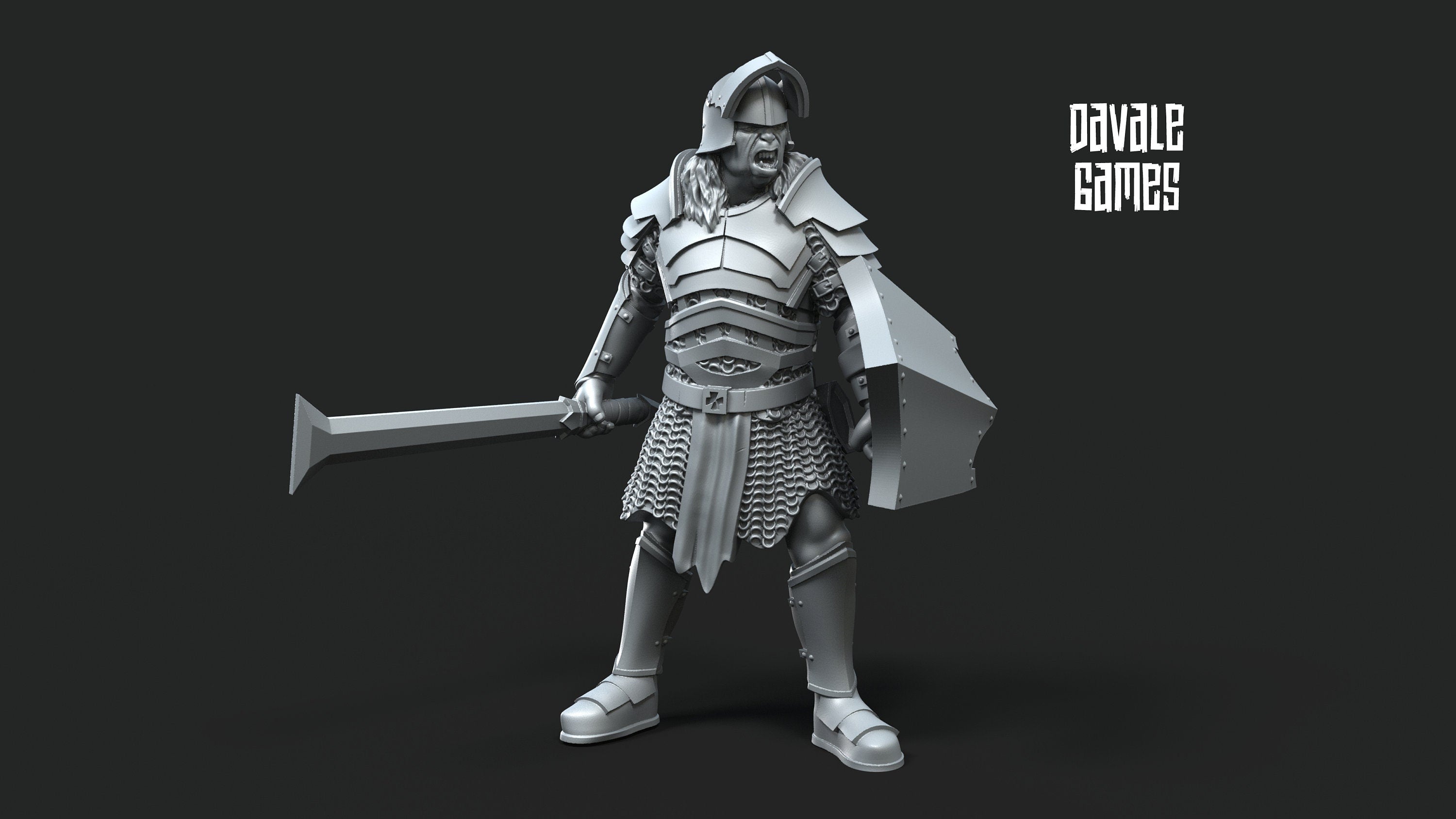 Blood handed Command group banner and captain 28mm miniatures dnd gift fantasy miniatures dungeons and dragons wargaming miniatures tabletop