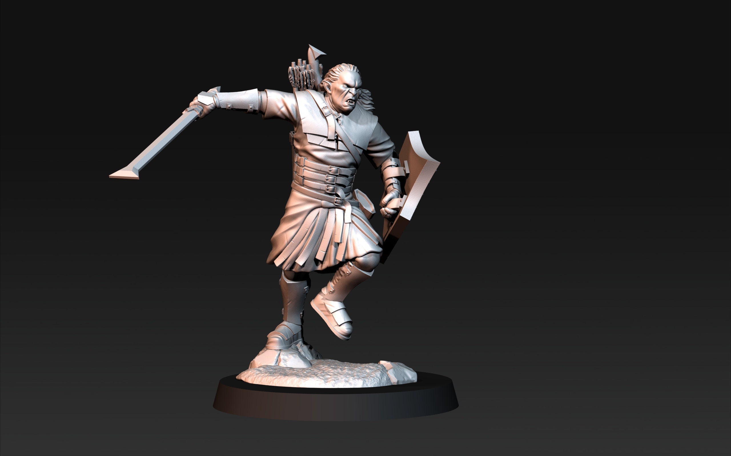 Blood handed captain  28mm miniatures dnd gift fantasy miniatures dungeons and dragons wargaming miniatures tabletop wargames