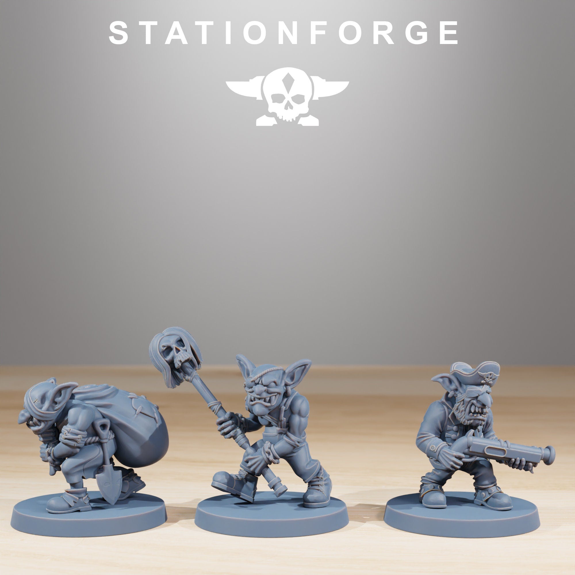 Gobs Pirates 32mm sci-fi fantasy miniature for tabletop games grimdark RPGs dnd wargaming miniature dungeons and dragons
