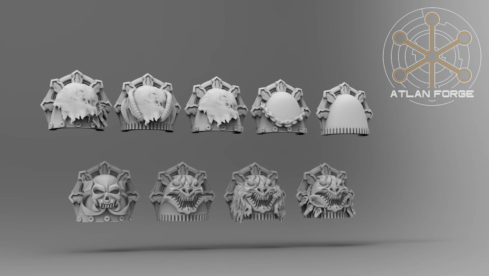 Hades Assault Thanatoi grimdark fantasy miniature dnd wargaming miniature dungeons and dragons painting gift RPG tabletop minis