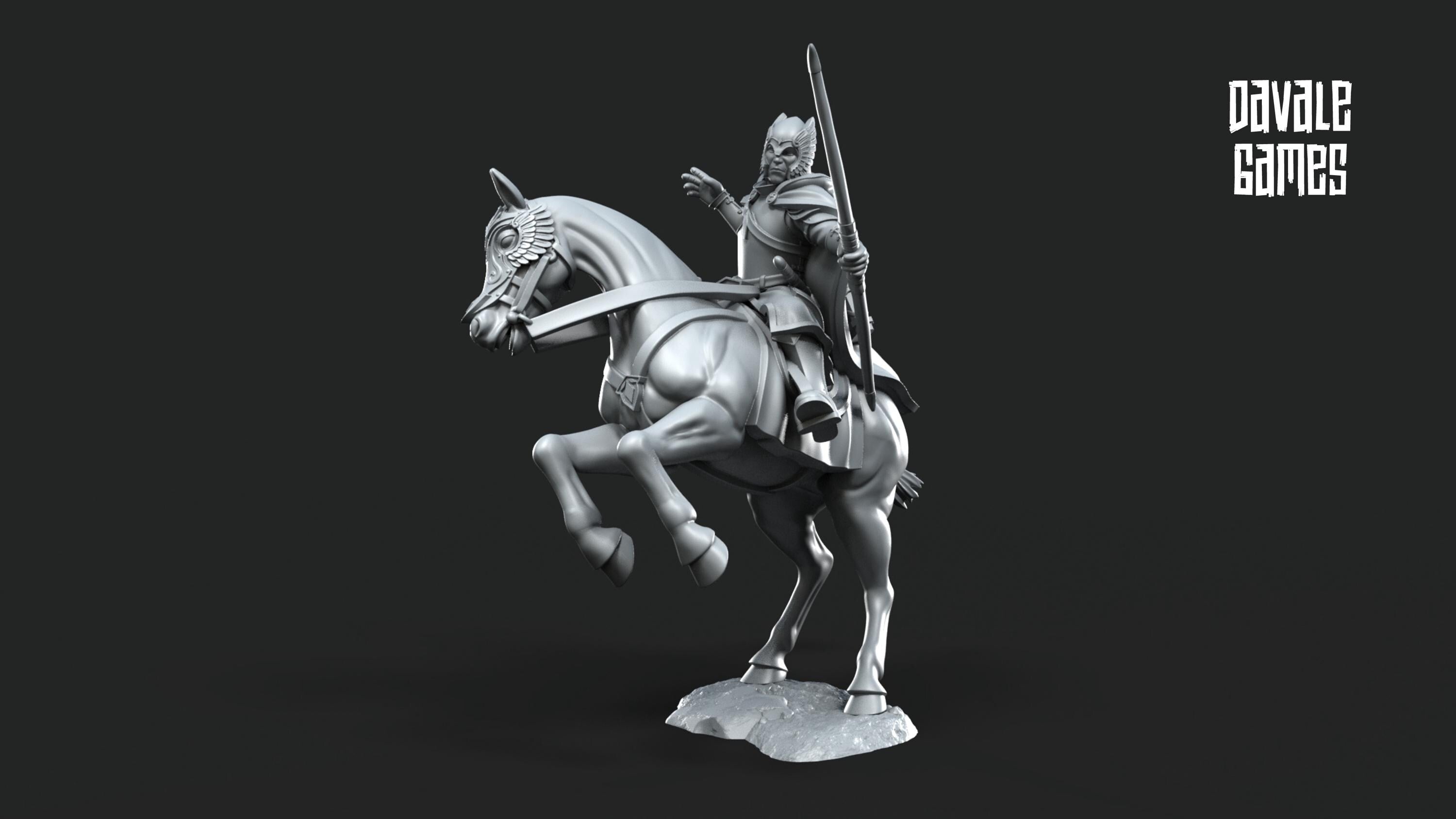Grey Castle Court Guards Mounted