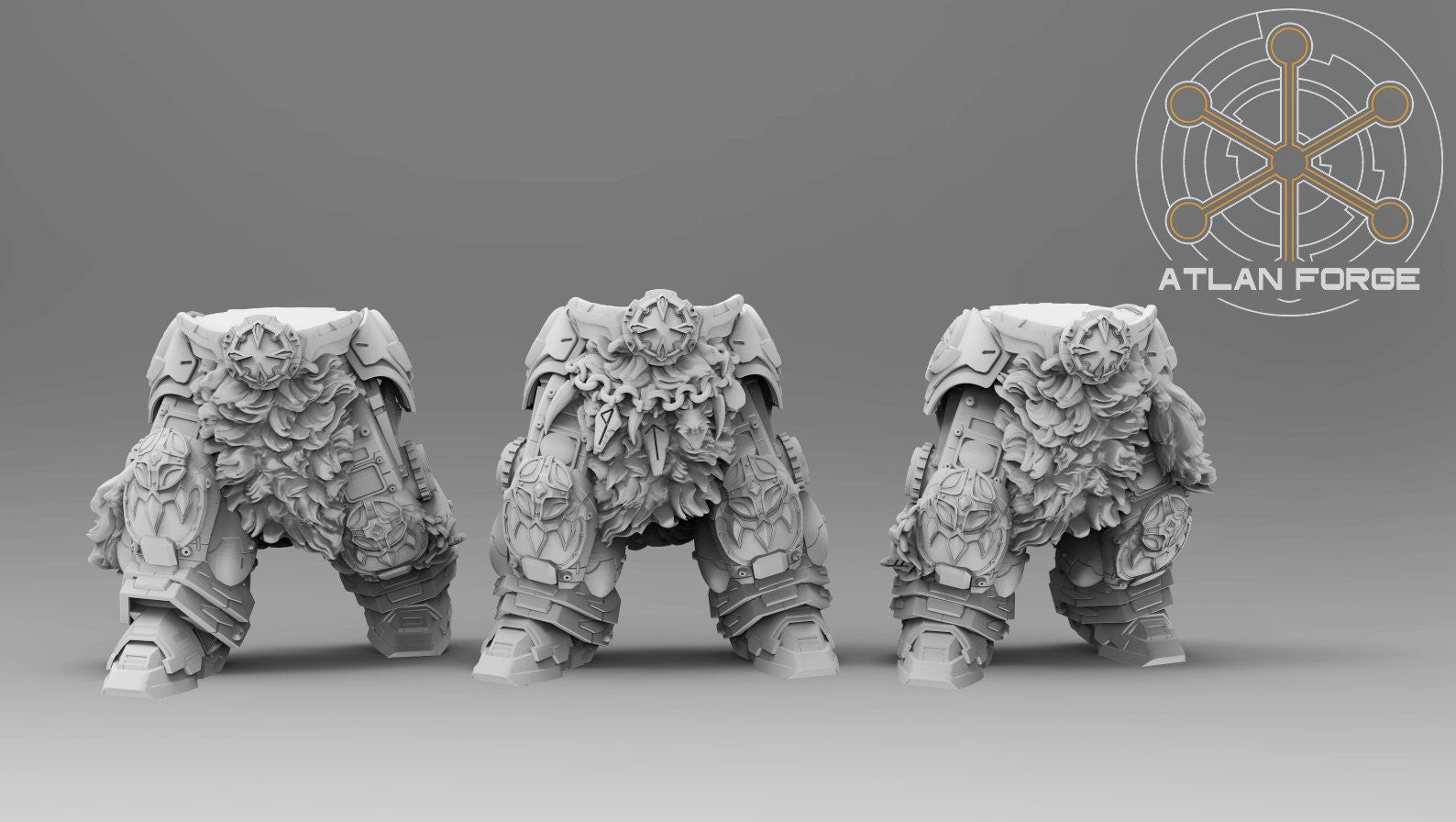Asgardian Einherjar 32mm sci-fi fantasy miniature for tabletop games grimdark RPGs dnd wargaming miniature dungeons and dragons gift