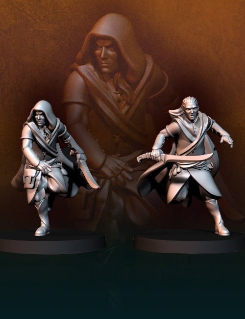 wandering wood elf 28mm miniatures dnd minis fantasy miniatures dungeons and dragons miniatures  wargaming miniatures tabletop wargames