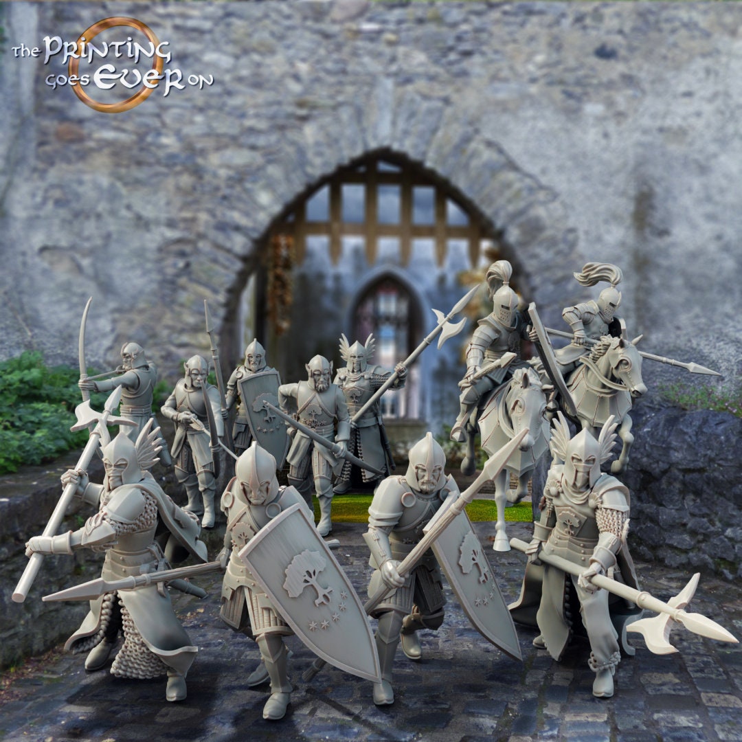 Gonthan Soldiers Bundle 28mm miniatures dnd gift fantasy miniatures dungeons and dragons wargaming miniatures tabletop wargames