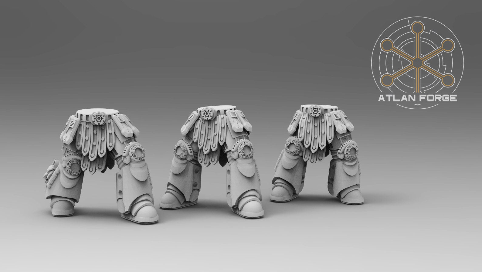 Promethean Phalanx 32mm sci-fi fantasy miniature for tabletop games grimdark RPGs dnd wargaming miniature dungeons and dragons painting gift