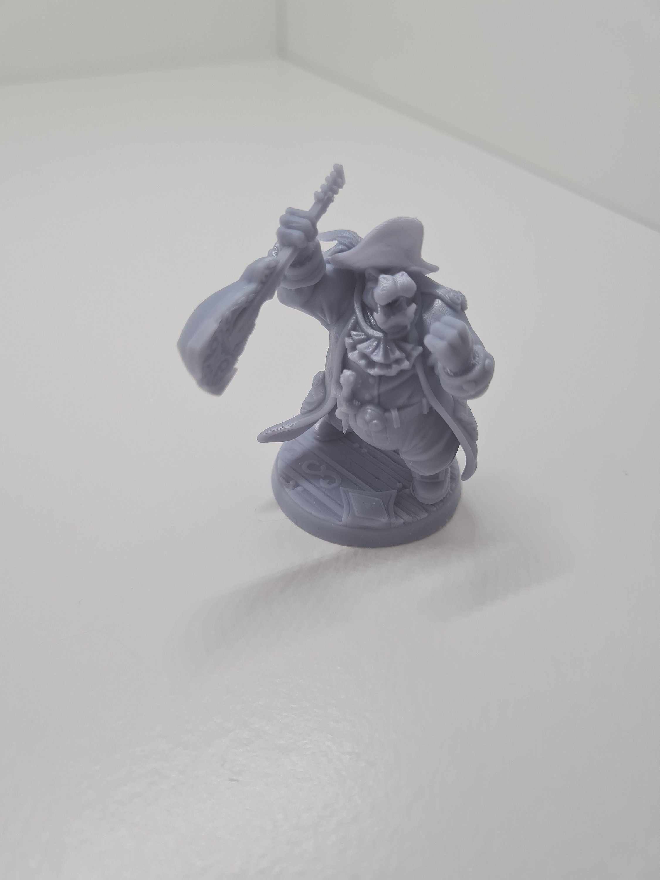 Hippo Sonneteer Bards Tabletop RPG Wargames Fantasy D&D AOS 32mm scale Miniature
