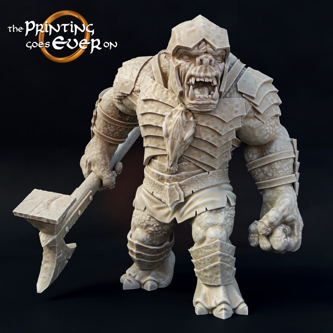 armoured war cave troll 28mm miniatures dnd fantasy miniatures dungeons and dragons minis wargaming miniatures tabletop wargames miniature