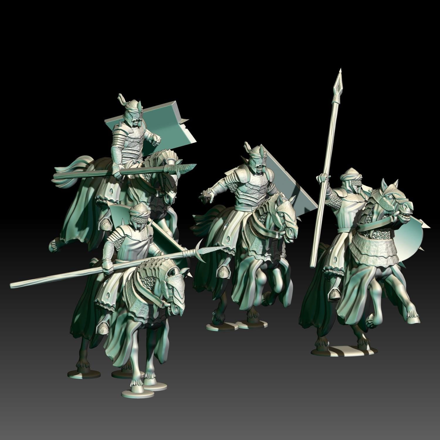 Dark souled riders 28mm miniatures dnd minis fantasy miniatures dungeons and dragons miniatures  wargaming miniatures tabletop wargames