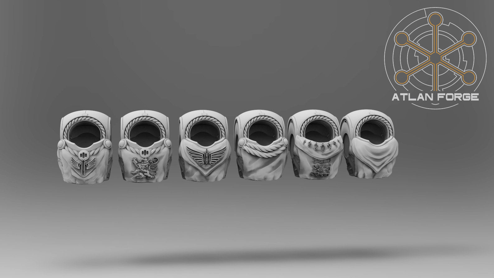 Angelic Assault dominators 32mm sci-fi fantasy miniature for tabletop games grimdark RPGs dnd wargaming miniature dungeons and dragons gift