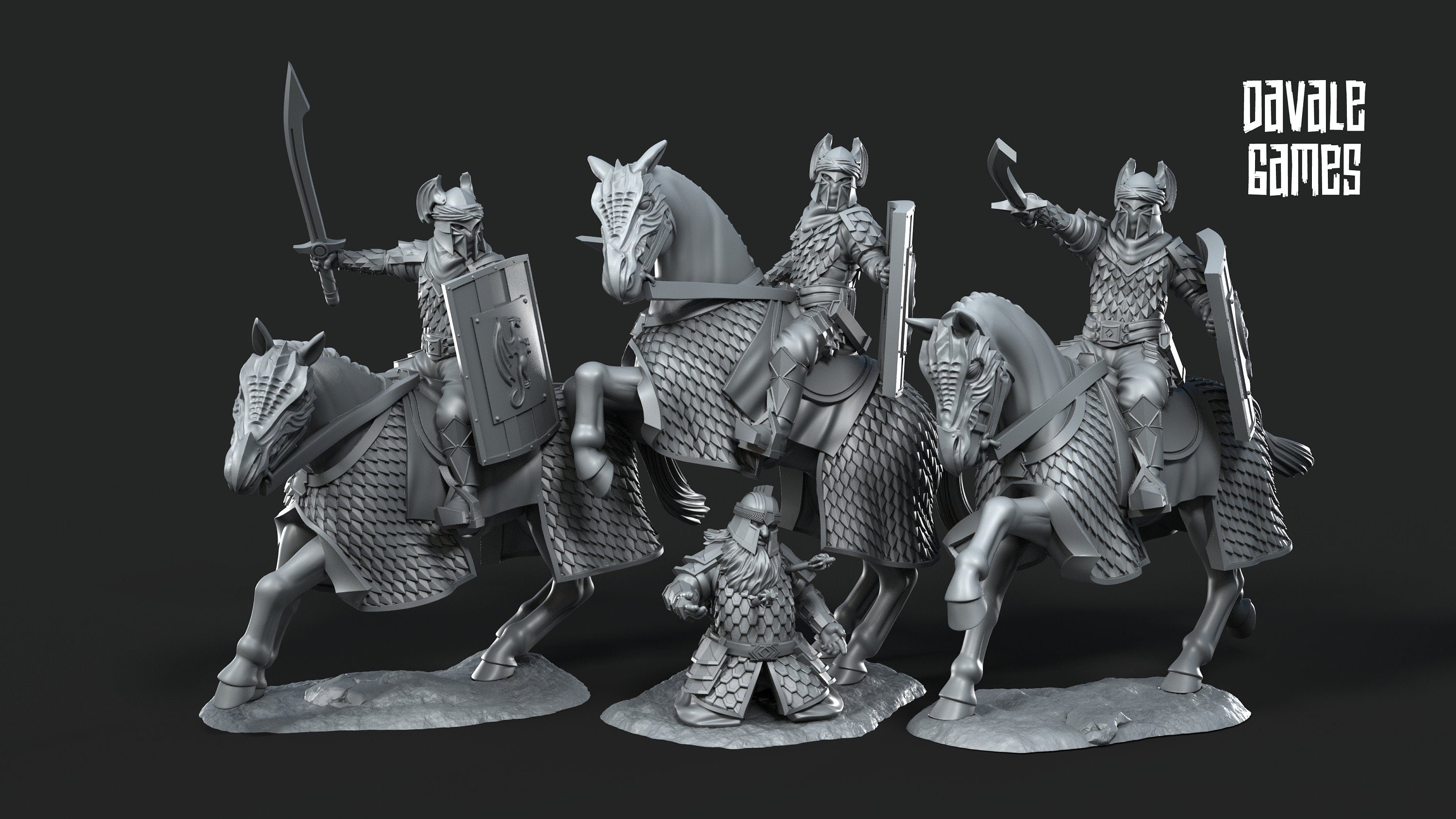Dragon Army Cavalry 28mm miniatures fantasy dungeons and dragons miniature wargaming miniatures tabletop dnd dwarf army miniatures
