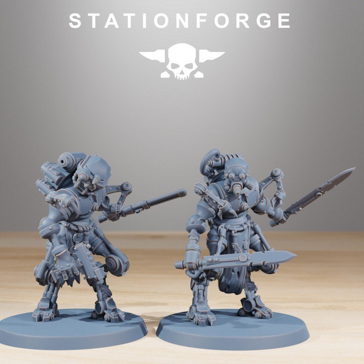 Scavenger Runners 28mm sci-fi fantasy miniature for tabletop games grimdark RPGs dnd wargaming miniature dungeons and dragons