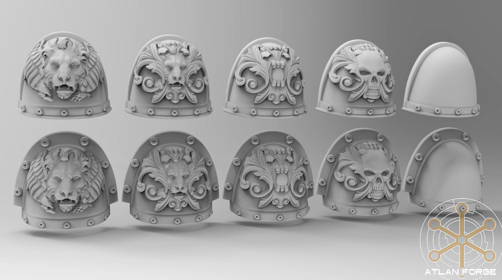 Angelic Knights 32mm sci-fi fantasy miniature for tabletop games grimdark RPGs dnd wargaming miniature dungeons and dragons gift