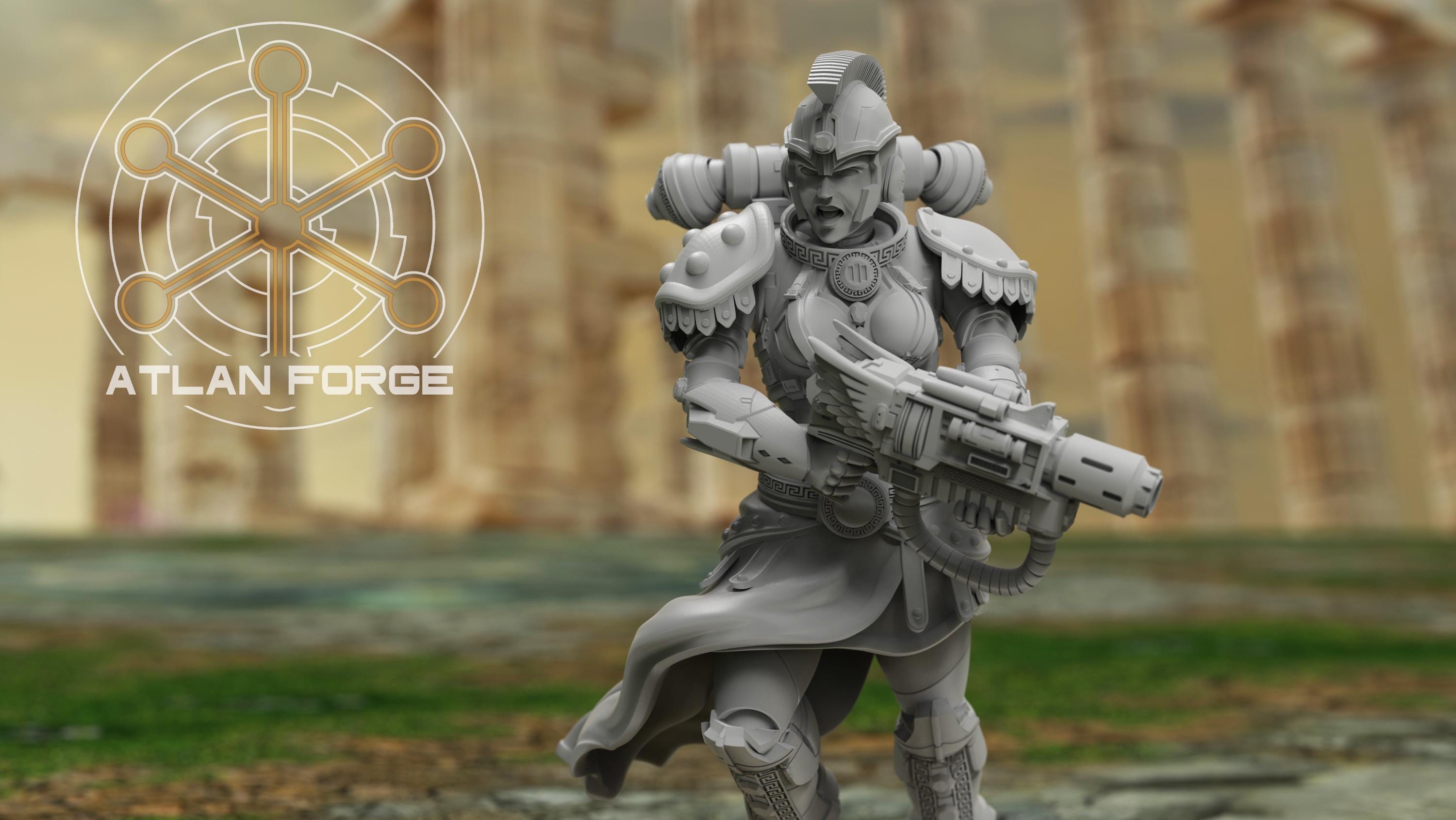 Minoan Pandorai 32mm wargame fantasy miniature dnd wargaming miniature dungeons and dragons painting gift RPG tabletop minis