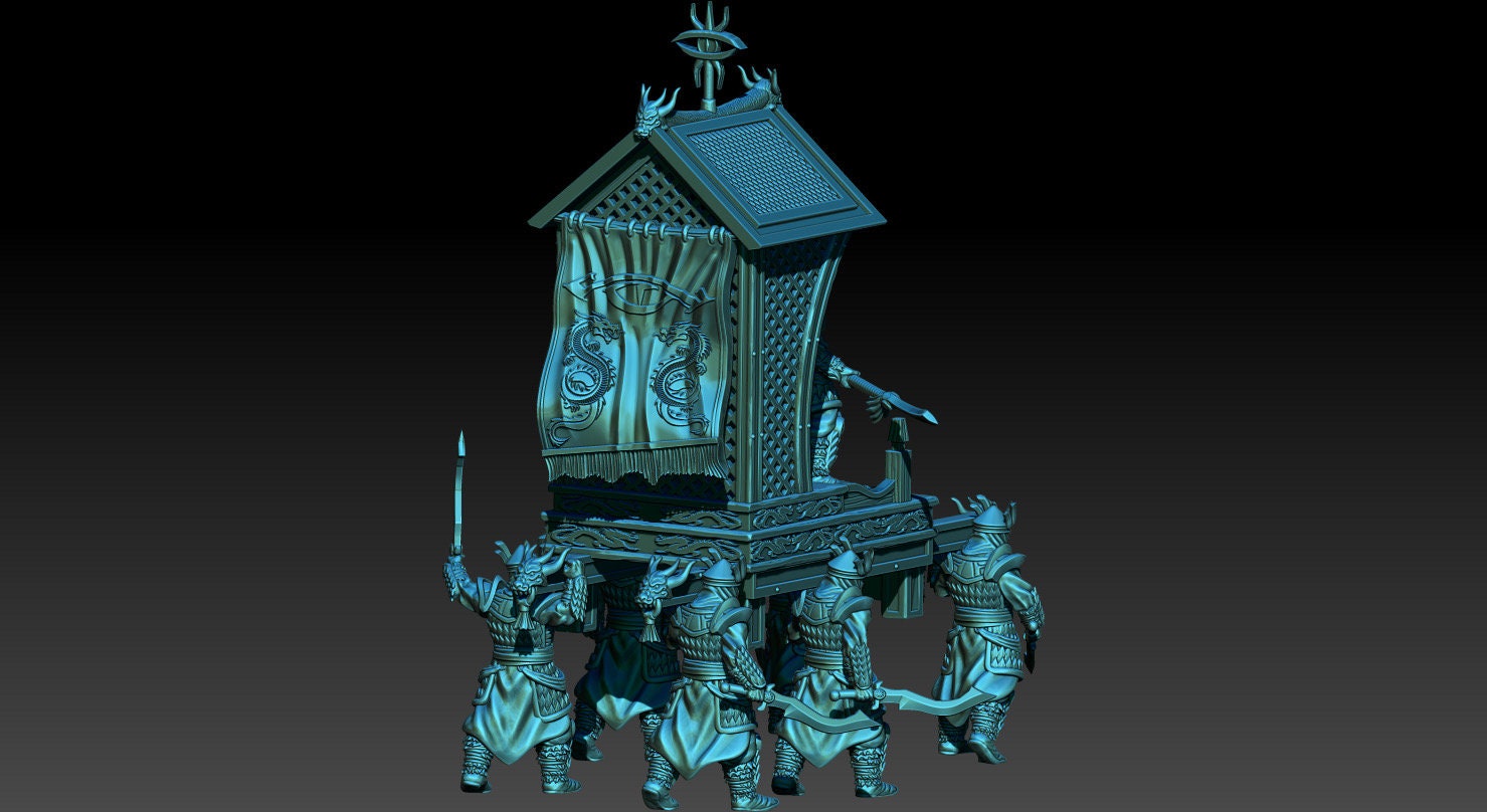 Golden Horde golden emperor 28mm miniatures dnd minis fantasy miniatures dungeons and dragons miniatures  wargaming miniatures tabletop