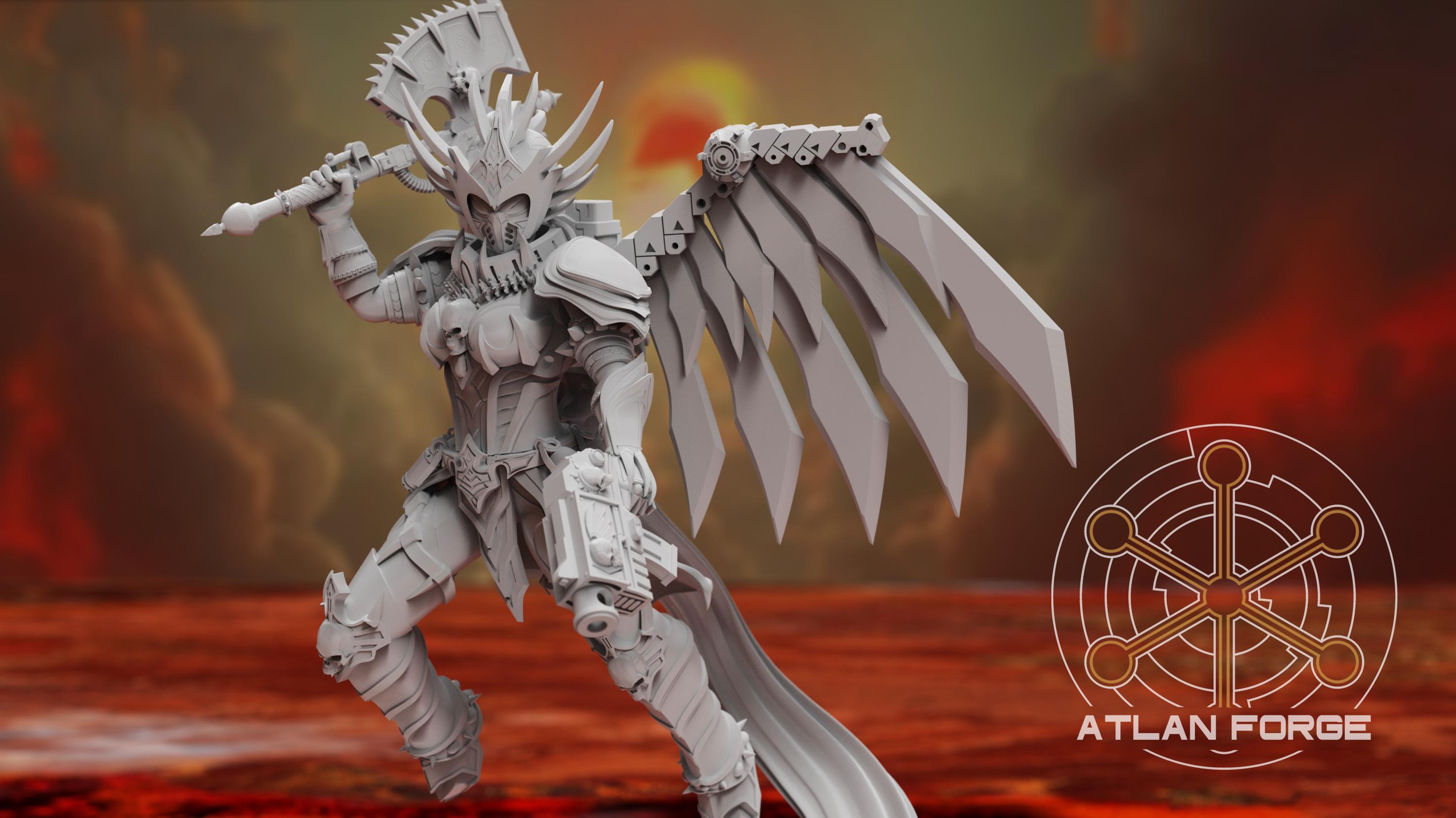 Daemons Hades Persephonae 32mm sci-fi fantasy miniature tabletop games grimdark RPGs dnd wargaming miniature dungeons and dragons painting