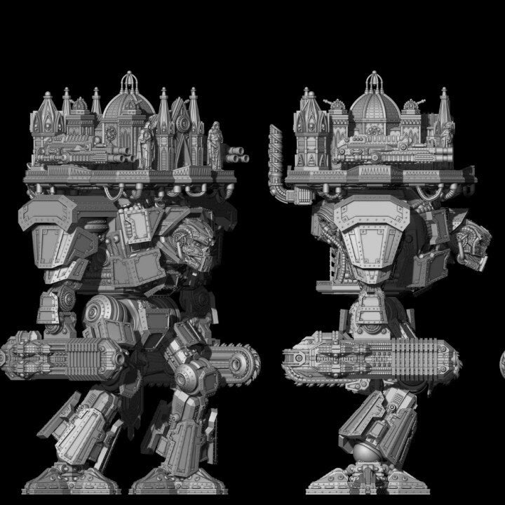 Scavenger Trident 32mm sci-fi fantasy miniature for table top games RPGs dnd wargaming miniature dungeons and dragons