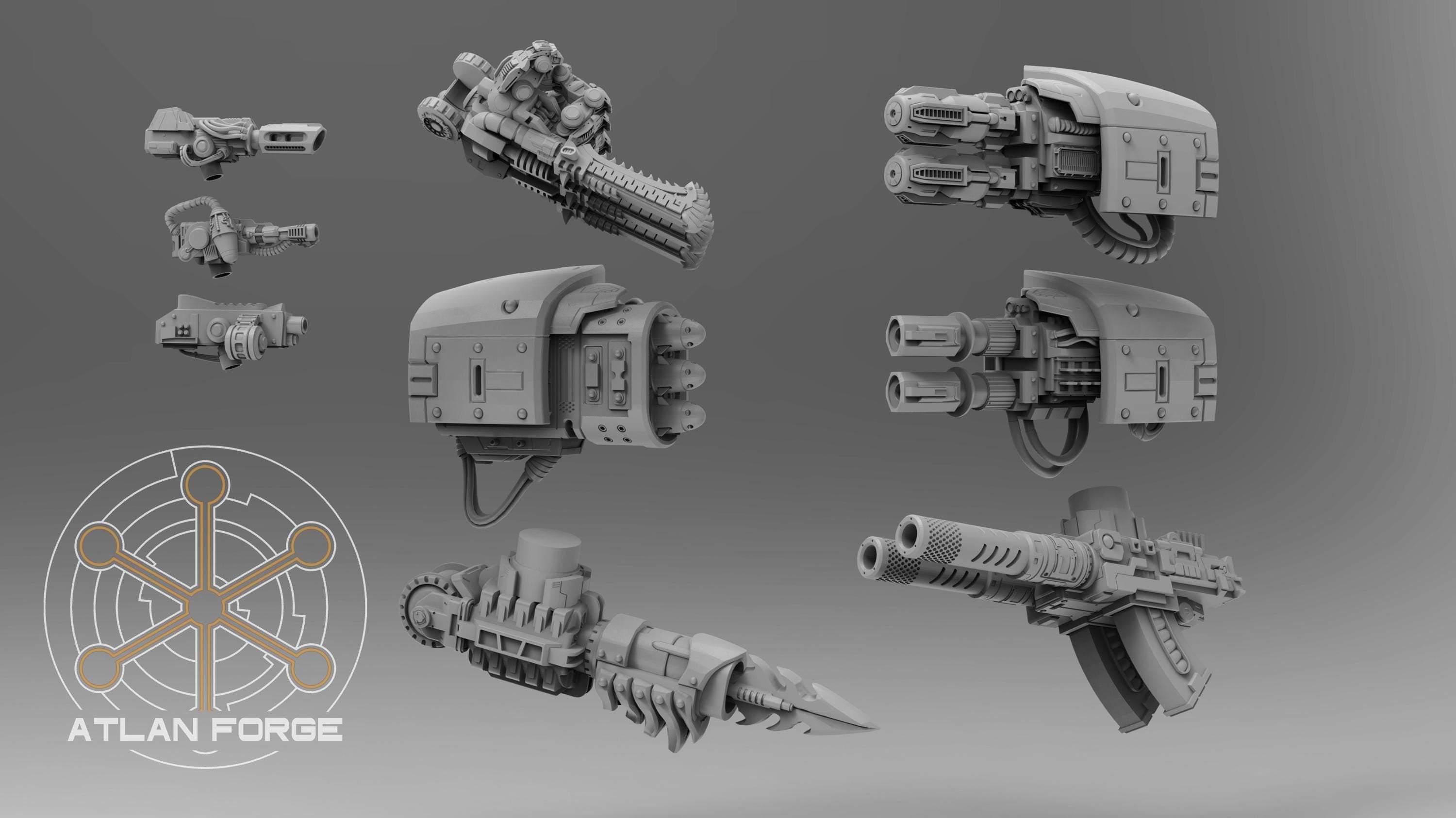 Wai Toa Wandering Ancestors Dreadnought 32mm sci-fi fantasy miniature tabletop games grimdark RPGs dnd wargaming dungeons and dragons