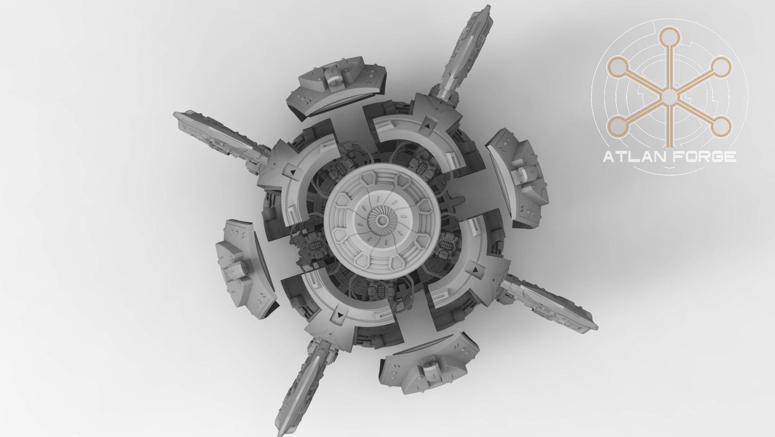 Landing Pod 32mm scale sci-fi fantasy for tabletop games grimdark RPGs dnd wargaming miniature dungeons and dragons