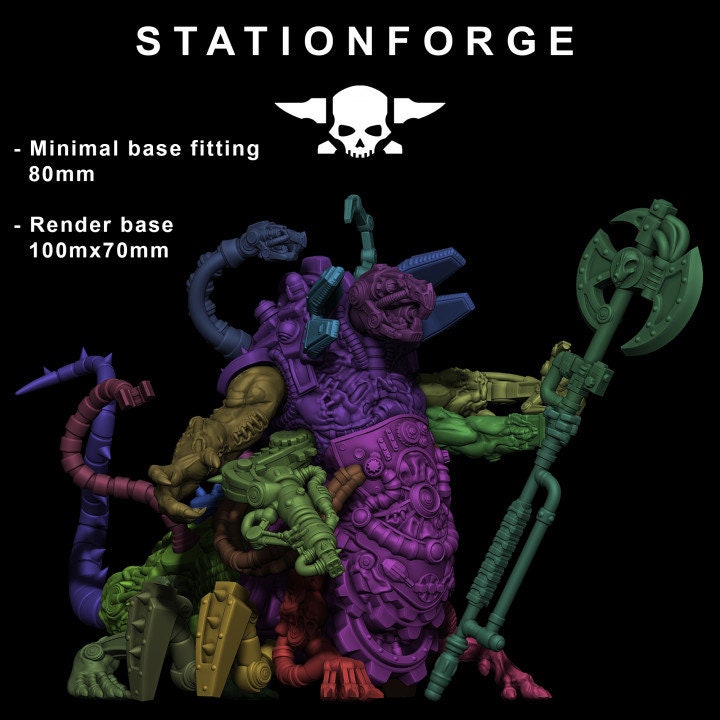 Raticus Chonk Meister 32mm sci-fi fantasy miniature for table top games RPGs dnd wargaming miniature dungeons and dragons grimdark