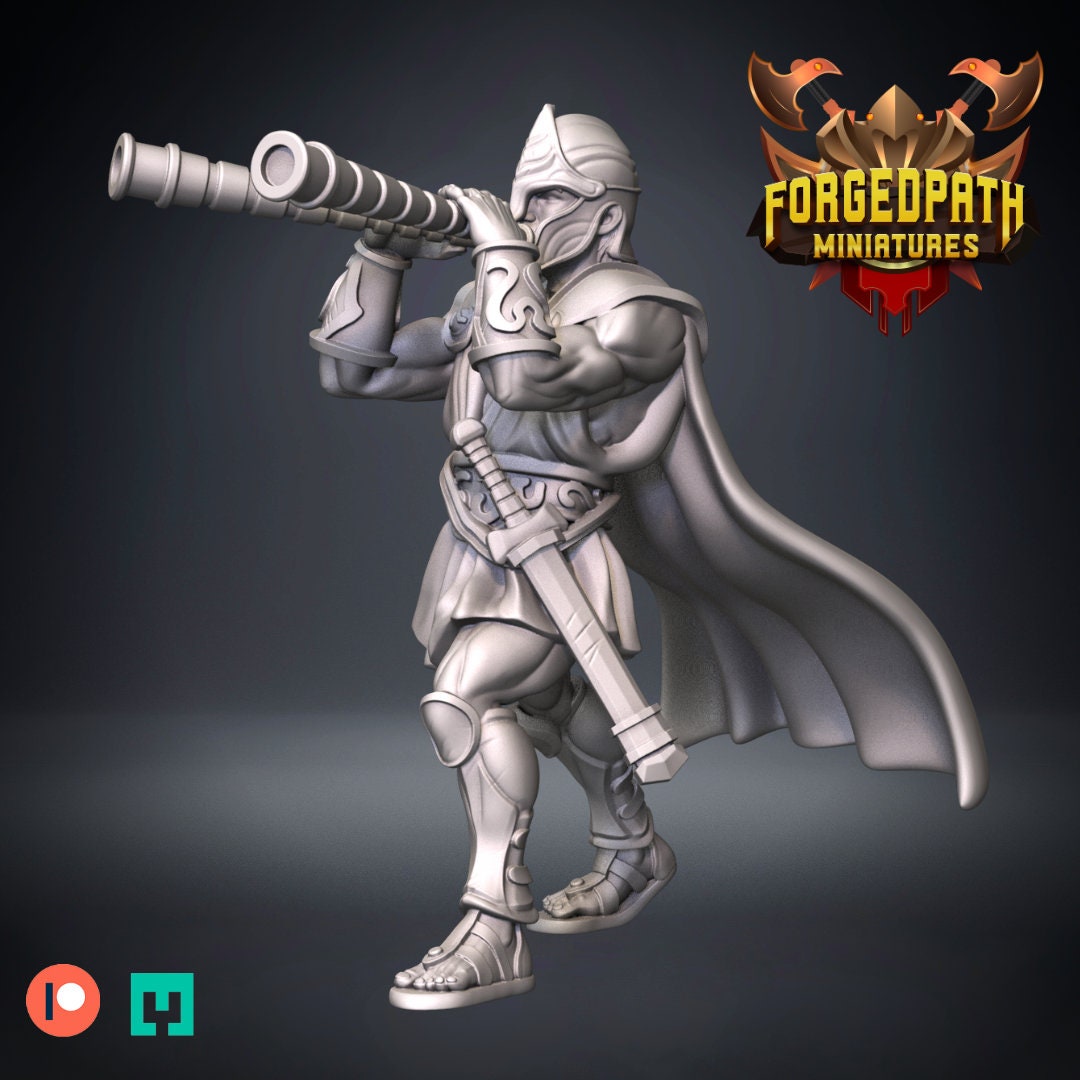 Greek Spartans - Greek Spartan command squad dnd fantasy tabletop wargames 32mm