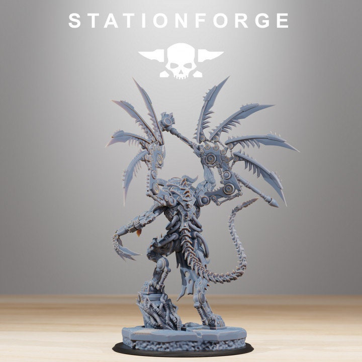 Pythonicus Archon 32mm sci-fi fantasy miniature for tabletop games grimdark RPGs dnd wargaming miniature dungeons and dragons
