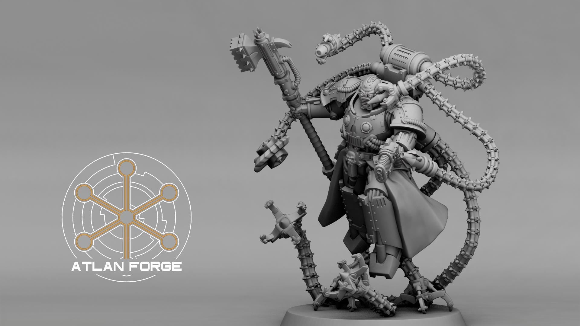 Master Smith of Hades 32mm wargame fantasy miniature dnd wargaming miniature dungeons and dragons painting gift RPG tabletop minis