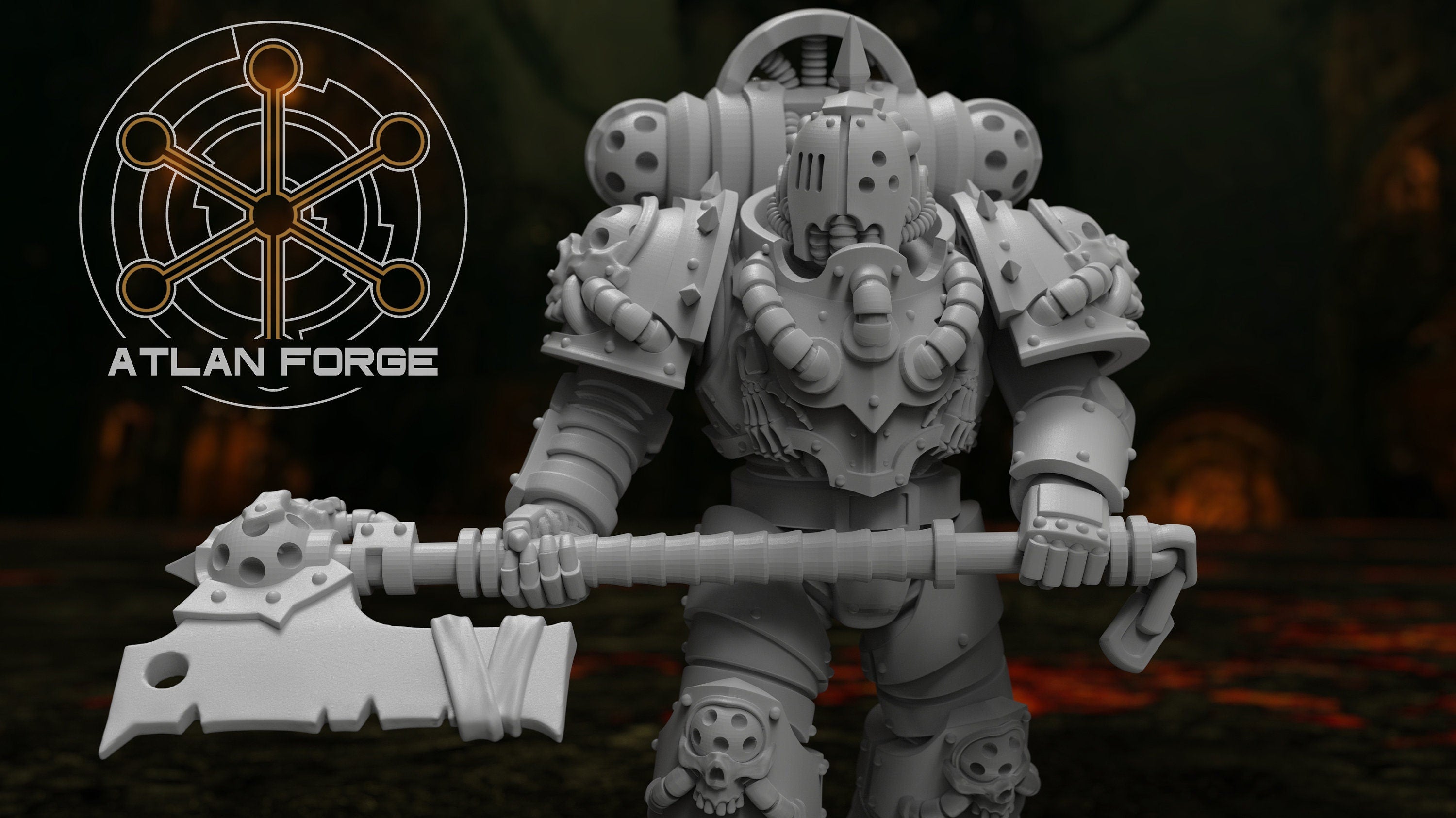 Manus Mortis Phalanges 32mm sci-fi fantasy miniature for tabletop games grimdark RPGs wargaming miniature dungeons and dragons