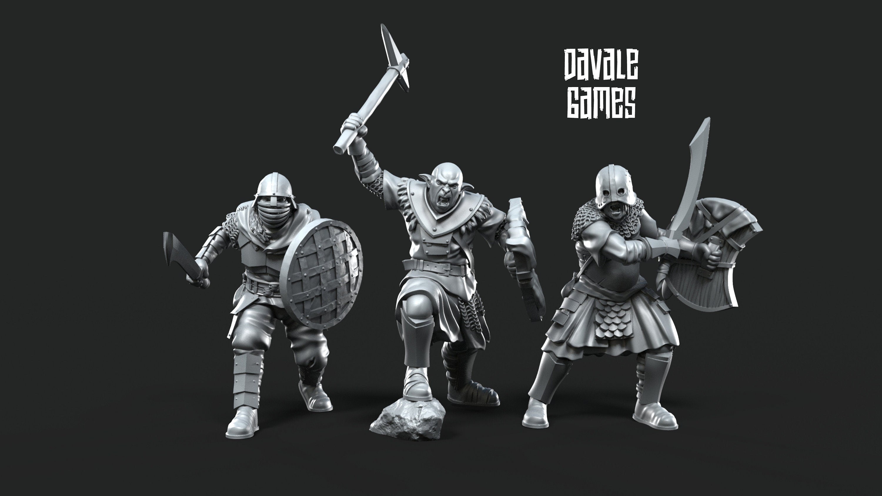 Regular Orcs 28mm miniatures dnd gift fantasy miniatures dungeons and dragons minis wargaming miniatures tabletop wargames miniature