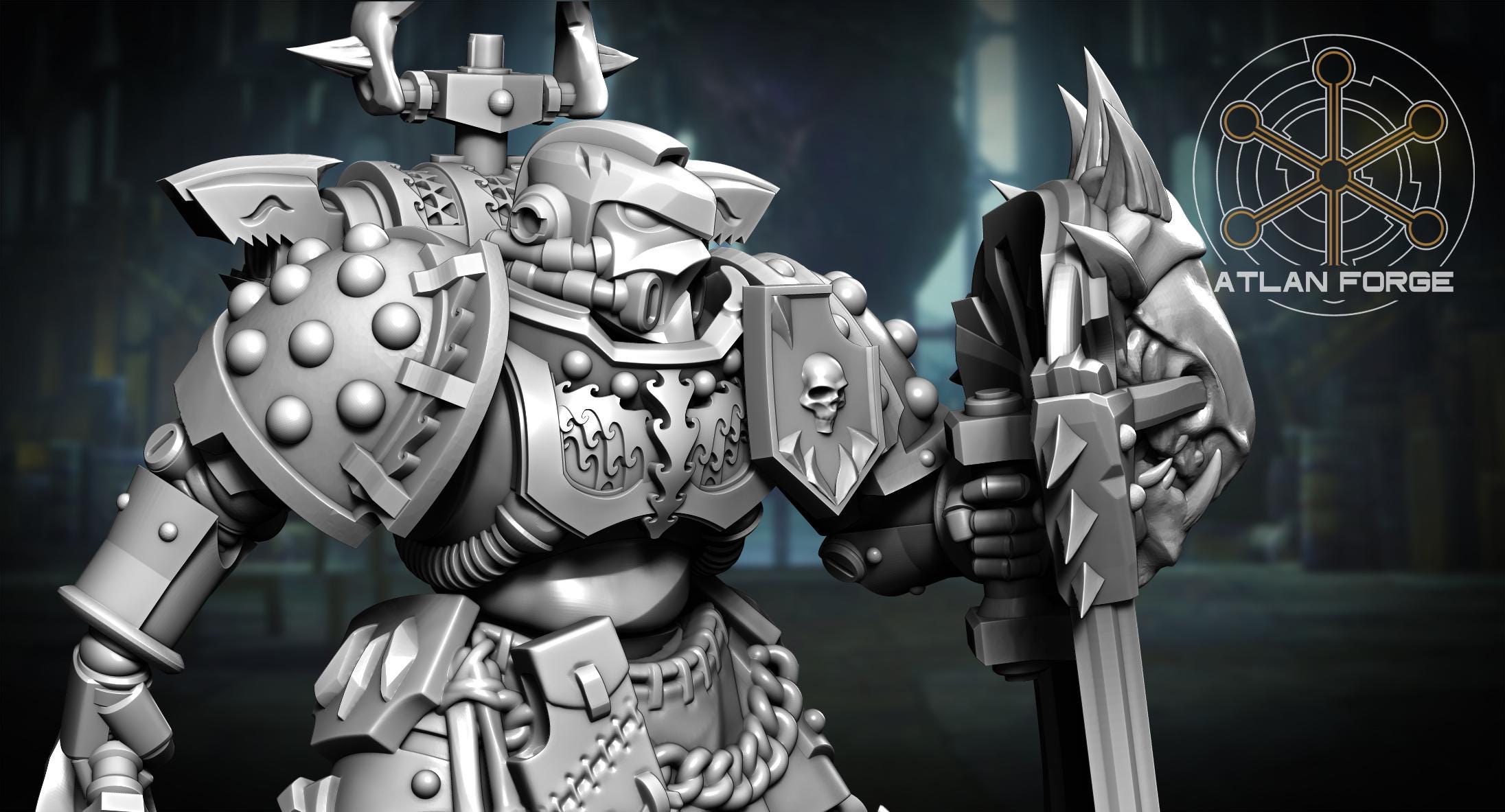 Wai Toa Kaitaiki Ocean Guard 32mm sci-fi fantasy miniature for tabletop games grimdark RPGs dnd wargaming miniature dungeons and dragons