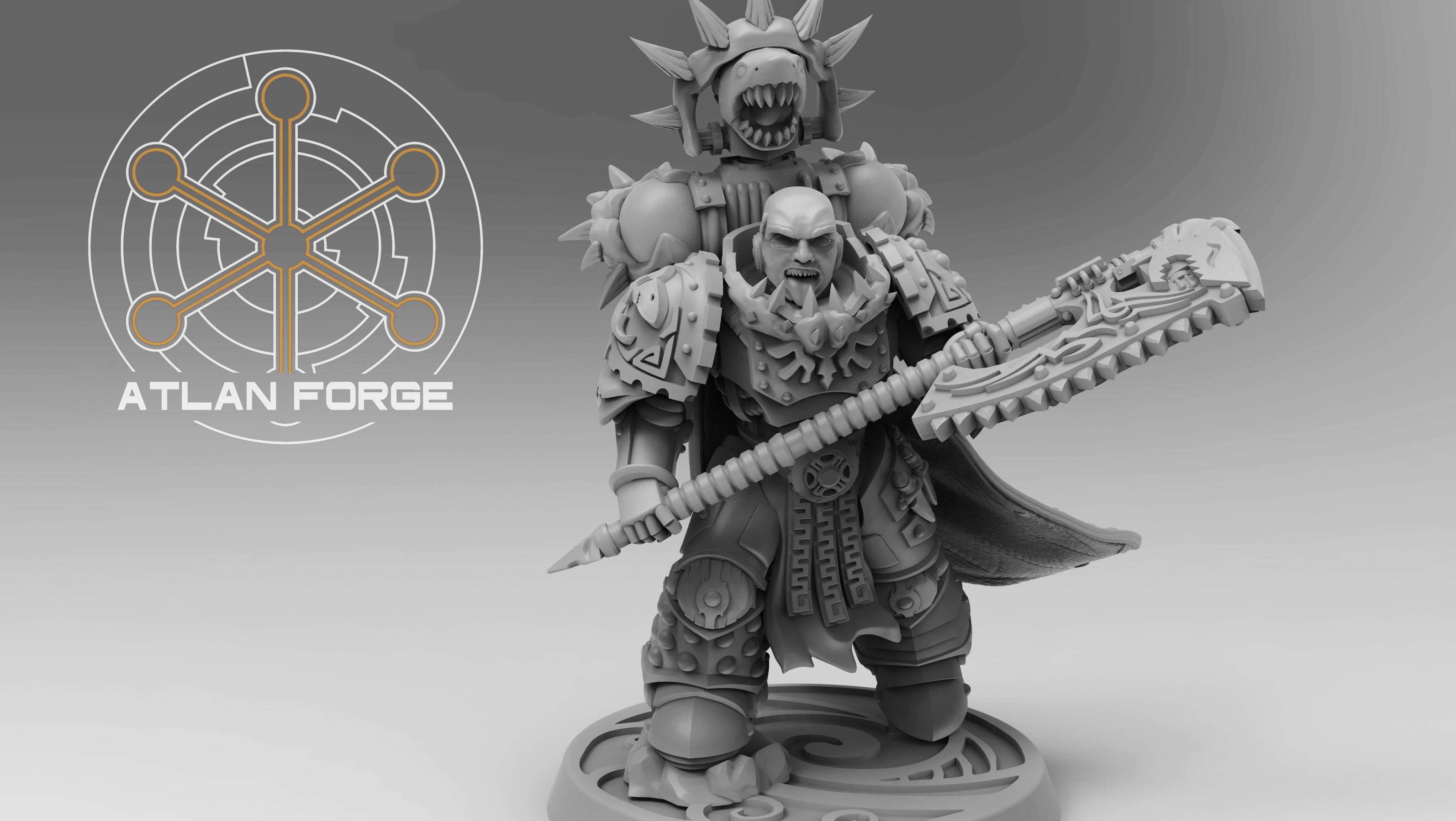 Wai Toa Captain 32mm Resin Miniature – Sci Fi Fantasy Hero for Wargaming and DnD