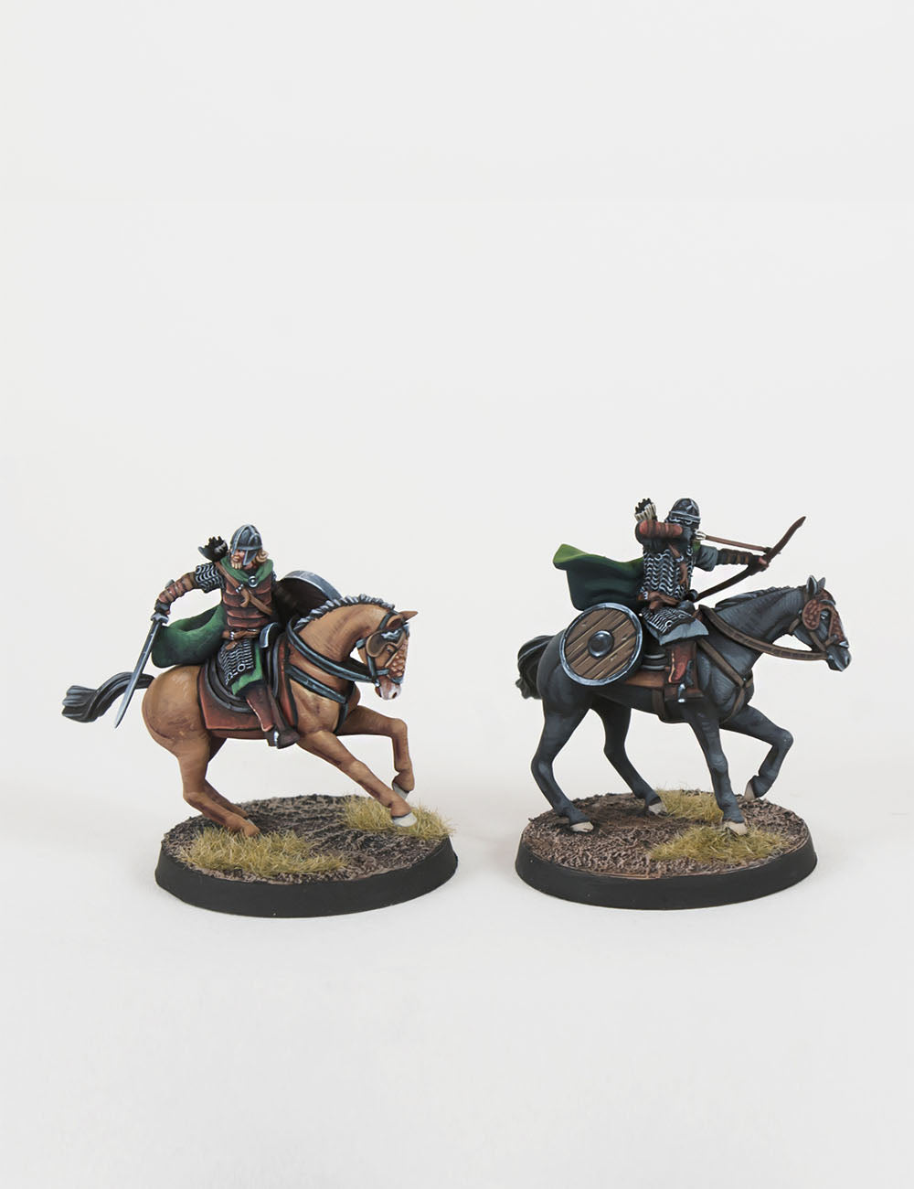 West Human Riders 28mm Resin Miniatures - Fantasy Cavalry for DnD and Wargaming